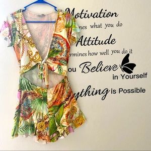 Fashion Nova Set The Tone Romper